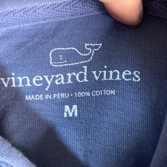 Vineyard Vines Womens Sweatshirt Purple Logo Hoodie Pullover Lightweight Medium - Picture 6 of 11